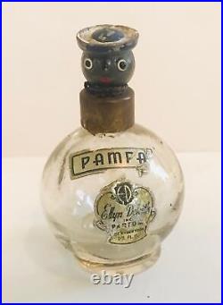 RARE 1940's NOVELTY ELLYN DELEITH-PAMPA New York Perfume Bottle