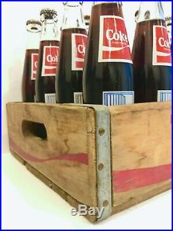 RARE 24 1986 Coca-Cola Albany NY Collectible Bottles & Wooden Coke Crate