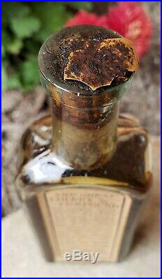 RARE Antique Crude Medicine Bottle The Great Cherry Compound Binghamton NY