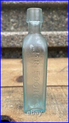 RARE Antique Glass Dr Foords Tonic Cordial Medicine Bottle Cazenovia NY