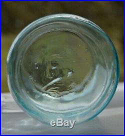 RARE BBGMCo BALL BRO'S GLASS Co. BUFFALO N. Y. GR. LIP QT. WHITTLED JAR 1885-1886