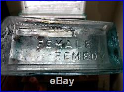 RARE Dr. Kilmers complete Female Remedy Bottle Mint Binghamton N. Y. Peened