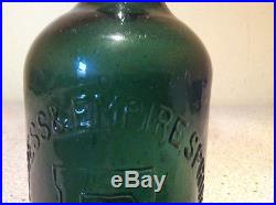 Rare Empire Water Saratoga N. Y. Bottle