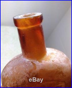 RARE LOCAL BITTERS ANTIQUE BOTTLE 3-5 known Mckees Bitters M Shehan & Co Troy NY