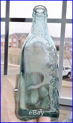 Rare Original Straight Side Blue Coca Cola Bottle Buffalo, New York Nice
