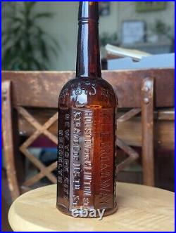 RARE Pre Prohibition Goldberg Brooklyn New York Whiskey Bottle withLabel