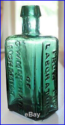 RARE mold variant From the Laboratory of G. W. Merchant Chemist Lockport, N. Y