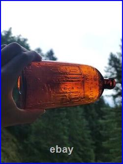 REmarkable 1890's Blob Top Warner's Safe Kidney & Liver Cure Bottle? Rochester, NY