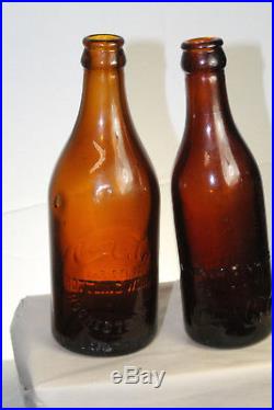 Rare Amber Rochester Ny Straight Side Coca Cola Bottle Center Slug Plate 10 Oz