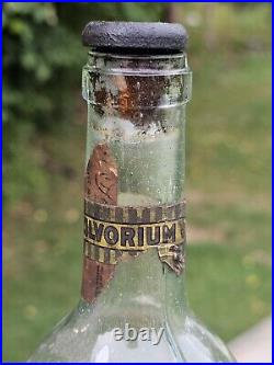 Rare Antique Jewish Kosher Plum Brandy Liquor Bottle Slivovitz New York