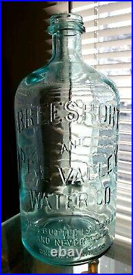Rare Antique Vintage Breesport Pine Valley NY Water Co Old Mineral Water Bottle