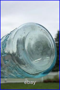 Rare Antique Westport Ny Mountain Spring Water Bottle Thomas Lee Aqua Bubbles