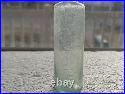 Rare Aqua Pontiled Bryans Tasteless Vermafuge New York Medicine Bottle