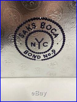 Rare Bond No 9 NYC Saks Boca EDP (Discontinued) Swarovski Crystals Full Bottle