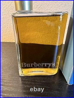 Rare Burberry Burberry's For Men 250ml Cologne 8.4 Fl Oz Bottle Vintage New York