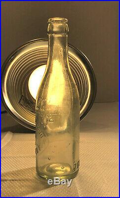 Rare Clear Straight Side Coca Cola Bottle Goshen, New York Nice