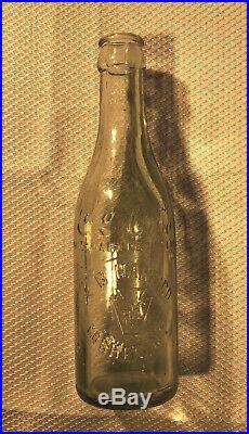 Rare Clear Straight Side Coca Cola Bottle Goshen, New York Nice