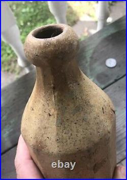 Rare DR CRONKS 1840s Stoneware Bottle Syracuse NY