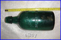 Rare John. H. Gardner & Son / Sharon Springs / N. Y Sharon Sulphur Water Bottle