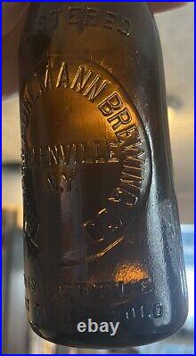 Rare John Kuhlmann Brewing Co. Ellenville New York Beer Bottle