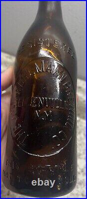 Rare John Kuhlmann Brewing Co. Ellenville New York Beer Bottle