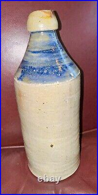 Rare L. W. McCoy Rockville, Ny Stoneware Beer Bottle