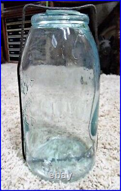 Rare Original 1880's GILBREDS IMPROVED (Star) JAR Fruit Jar Lid Wire Bale
