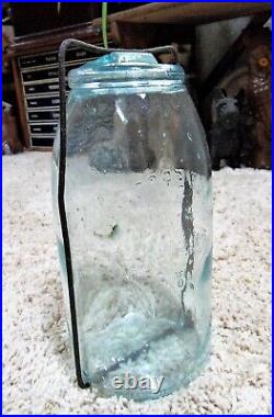 Rare Original 1880's GILBREDS IMPROVED (Star) JAR Fruit Jar Lid Wire Bale