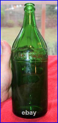 Rare Original Anderson Beverage Green Bottle Rochester, New York Nice