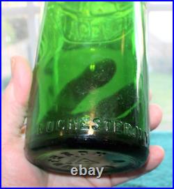 Rare Original Anderson Beverage Green Bottle Rochester, New York Nice