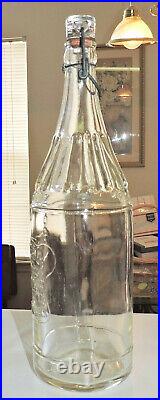 Rare Original Friend Bottling Works 30 Oz Bottle Rochester, N. Y. Mint