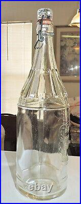 Rare Original Friend Bottling Works 30 Oz Bottle Rochester, N. Y. Mint