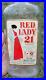 Rare Original Red Lady 21 Pure Grape Wine Bottle New York, N. Y. Nice