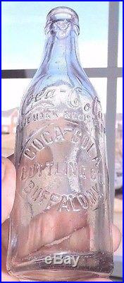 Rare Original Straight Side Coca Cola Bottle Buffalo, New York Nice