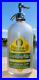 Rare Queen-O Logo Sol Lenzner Green/Yellow Seltzer Bottle Buffalo, New York