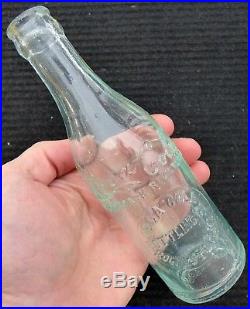 Rare Rochester, New York NY COCA-COLA straight side Root soda bottle FREE SHIP