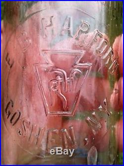 Rare Slug Plate Coca Cola Bottle Shoulder Script Goshen, New York
