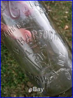 Rare Slug Plate Coca Cola Bottle Shoulder Script Goshen, New York