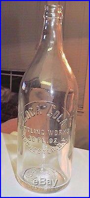 Rare Straight Side Coca Cola 1 Pint 14 Oz Bottle Rochester, N. Y. A L Anderson