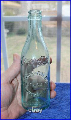 Rare Straight Side Slug Plate Blue Coca Cola Bottle Buffalo, New York Nice
