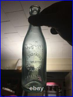 Rare Straight Side Slug Plate Blue Coca Cola Bottle Buffalo New York Ny