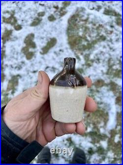 Rare Unlisted Miniature Liquor Jug, Walter Hemming, 168 Leroy Ave, Buffalo NY