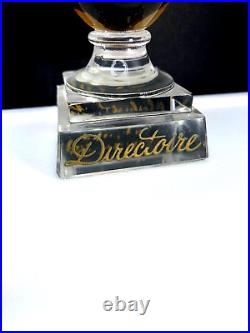 Rare! VTG perfume bottle. Directoire, Charles of the Ritz. 1946. 5.3. 1-1/8oz