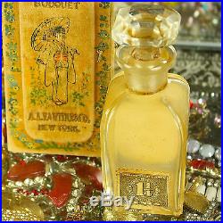 Rare Vantine's Antique Mikado Bouquet A. A. VANTINE New York Perfume Bottle + BOX