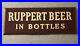 Rare Vintage RUPPERT BEER In Bottles REVERSE PAINT On GLASS ROG Bar Sign, NYC