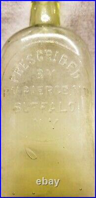 Rare Yellow Green Prescribed By R. V. Pierce M. D. Buffalo NY In Slug Plate