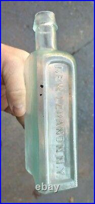 Rare pontil SHAKER medicine bottle New Lebanon NY