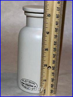 Restoration Hardware Union Stoneware Co Flatiron NY Bottle/ Farmhouse Jars Set/4