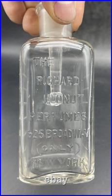 Richard Hudnut Perfumer New York, Very Early Bottle & Glass Stopper