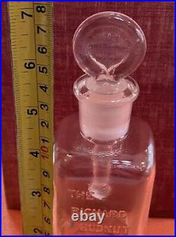 Richard Hudnut Perfumer New York, Very Early Bottle & Glass Stopper